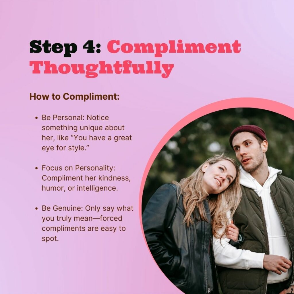 How to rizz a girl: Compliment thoughtfully 